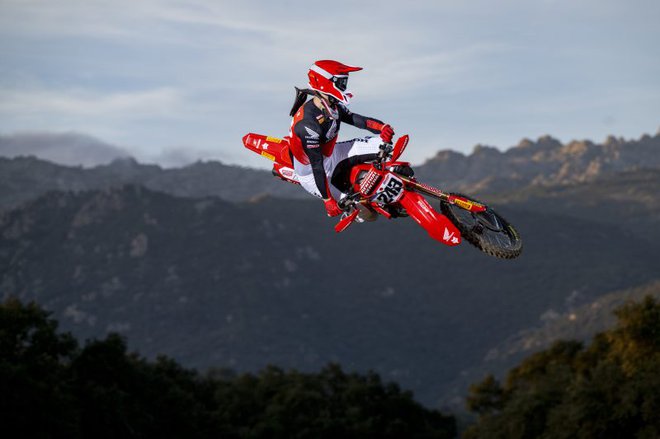 Tim Gajser je pokazal odlično formo. FOTO: Honda Racing