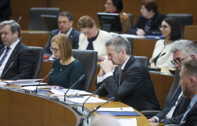 Anketirani so vladi in državnemu zboru namenili nižjo oceno kot prejšnji mesec. FOTO: Jože Suhadolnik/delo