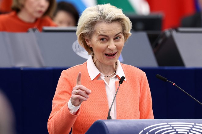 Po mnenju Ursule von der Leyen ni dovolj čakati, da se bo Zahodni Balkan približal EU, in reči, da so vrata odprta. Foto Frederick Florin/AFP