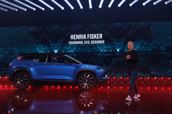 Henrik Fisker se bori za obstoj svoje znamke Fisker, ki ima za zdaj en model – ocean. FOTO: Mike Blake/Reuters