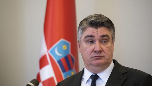 Milanoviću, ki je predsednik Hrvaške od februarja 2020, se sicer pred koncem leta izteče mandat, a datum za predsedniške volitve še ni bil določen. FOTO: Ivana Nobilo/Cropix