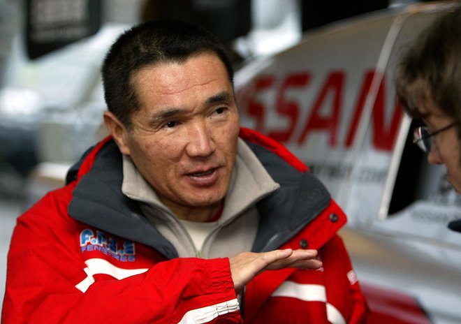 Kendžiro Šinozuka, japonska legenda relija Dakar. FOTO: Pierre Andrieu/AFP