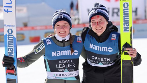Eirin Maria Kvandal (levo) in Silje Opseth ne bosta tekmovali na finalu v Planici. FOTO: Reuters