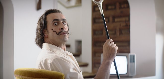 Dalíjeva največja umetnina je po mnenju Quentina Dupieuxa njegova osebnost. FOTO: promocijsko gradivo