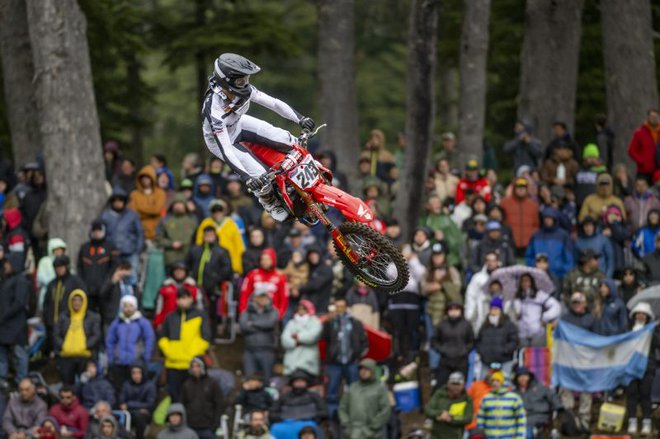 Tim Gajser je že v Argentini pokazal mojstrstvo. Foto Honda Racing