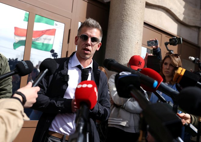 Odvetnik in poslovnež Peter Magyar je bil včasih tesno povezan z vladajočo stranko Fidesz in njenim predsednikom ter premierom  Viktorjem Orbánom, danes pa je njun velik kritik. FOTO: Bernadett Szabo/Reuters