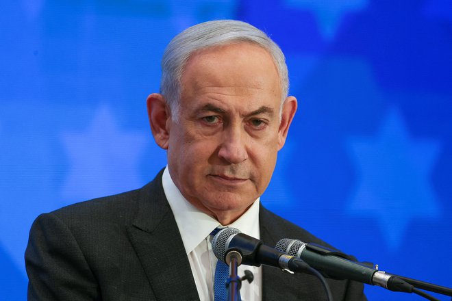 Benjamin Netanjahu na takojšnjo, ali kakršno koli prekinitev ognja niti slučajno ni pripravljen. FOTO: Ronen Zvulun/Reuters
