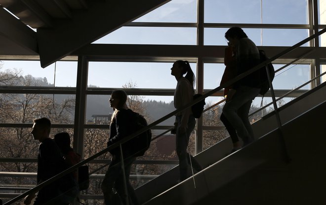 Otrokom v majhne glave tlačimo vse več podatkov, a pozabili smo jih naučiti misliti. FOTO: Blaž Samec/Delo