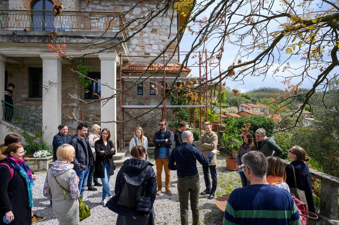 Ogled Vile na Podmarku, arhitektura: OUT d. o. o. FOTO: Miran Kambič  