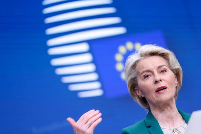 S svojo izbiro naj bi Ursula von der Leyen želela pred evropskimi volitvami ugoditi nemški stranki CDU. FOTO: Johanna Geron/Reuters