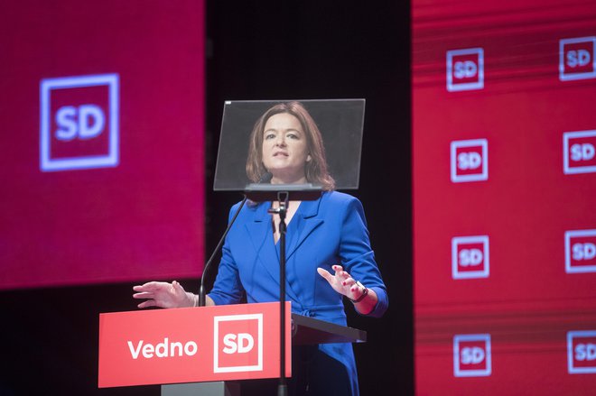 Socialni demokrati, ki so so bili na kongresu zadnjič oktobra 2022, po krizi iščejo novo vodstvo. FOTO: Jure Eržen