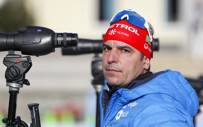 Nemec Ricco Gross je po dveh letih končal trenersko poglavje v slovenwski biatlonski reprezentanci. FOTO: Matej Družnik/Delo