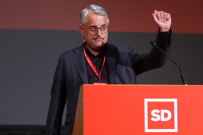 Matjaž Han je novi predsednik SD. FOTO: Matej Družnik