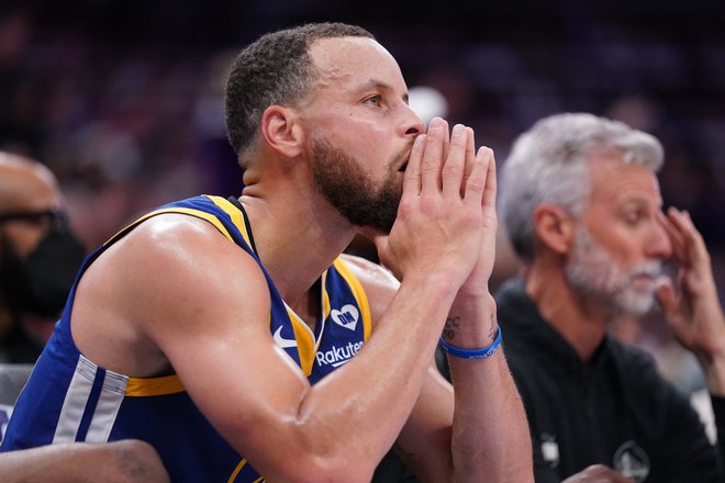 Stephen Curry je že končal sezono. FOTO: Cary Edmondson/Usa Today Sports