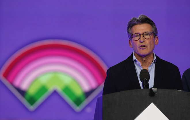 Predsednik Mednarodne atletske zveze Sebastian Coe je z odločitvijo, da bodo zmagovalci na olimpijskih igrah denarno nagrajeni, ujezil kolege iz drugih panog. FOTO: Paul Childs/Reuters