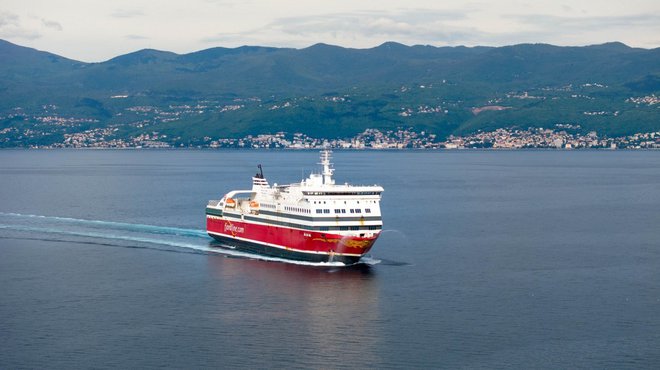 Trajekt Dalmacija je s 134,5 metra dolžine največja ladja v zgodovini Jadrolinije. FOTO: Jadrolinija