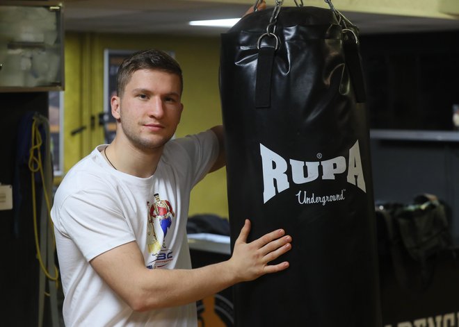 Nejc Petrič (na fotografiji) je prepričljivo premagal Škota Sonnyja Kerra. FOTO: Dejan Javornik