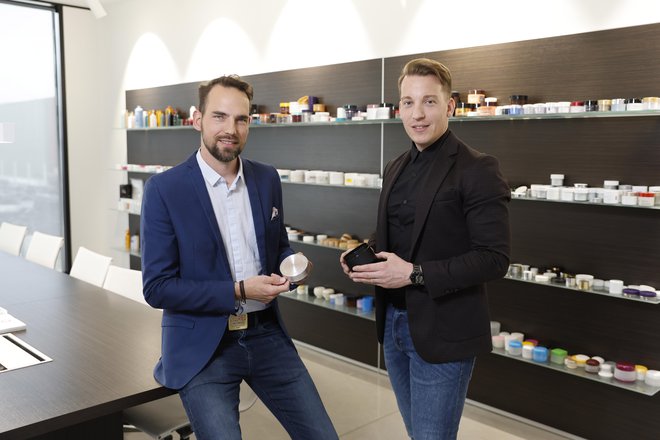 Dean (levo) in Matic Virant si želita okrepiti prisotnost njihovih izdelkov v jugovzhodni Evropi. Foto Leon Vidic