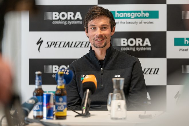 Slovenski kolesarski as Primož Roglič bo na dirki po Franciji tudi uradno postal član ene od najbolj prepoznavnoh športnih družin na svetu. FOTO: Andreas Hartmann