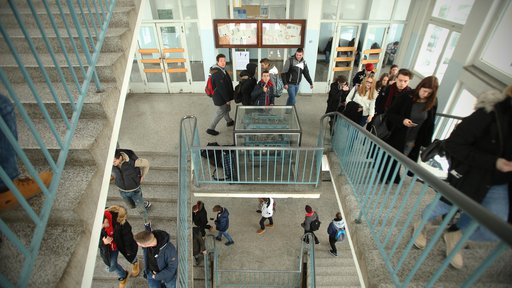 Številne šole po Sloveniji niso prilagojene gibalno oviranim, opozarja zagovornik načela enakosti. FOTO: Jure Eržen