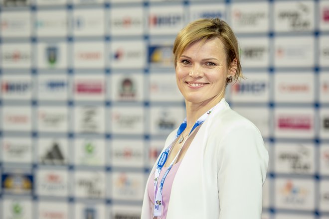 Urška Žolnir Jugovar od leta 2022 deluje kot športna direktorica pri Evropski judoistični zvezi (EJU). FOTO: Darko Petelinšek/JZS