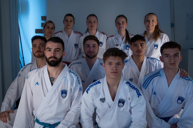 Slovenski karateisti optimistično pričakujejo evropsko prvenstvo v Zadru. FOTO: Matija Matijević