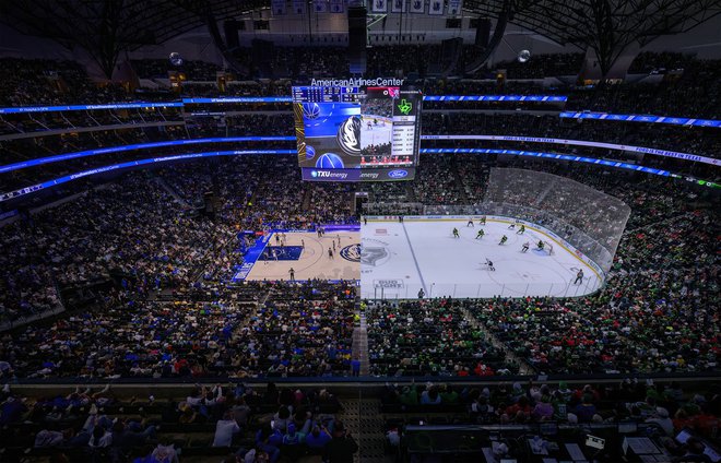 V dvorani American Airlines Center domujeta ekipi Dallas Mavericks in Dallas Stars, pa tudi ekipi dvoranskega ameriškega nogometa Desperados in Vigilantes.

Foto Jerome Miron/Reuters