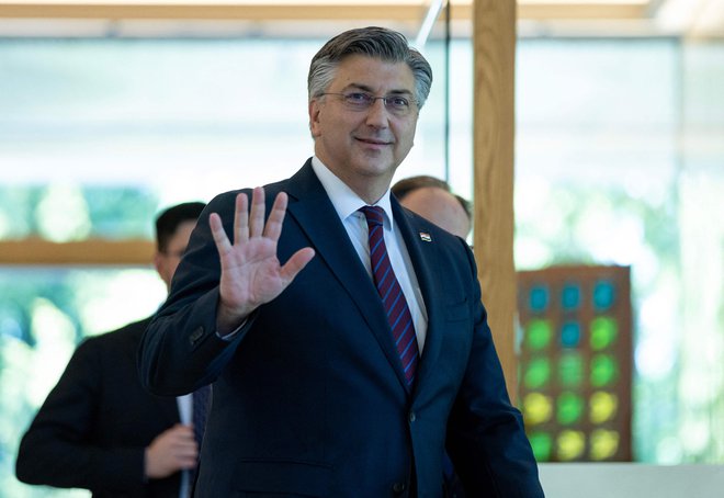 Andrej Plenković FOTO: Damir Sencar/AFP