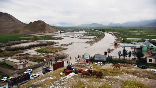 Poplave naj bi bile posledica močnih sezonskih padavin, razdejanje v Afganistanu pa povzročajo že od sredine aprila. FOTO: Atif Aryan/AFP
