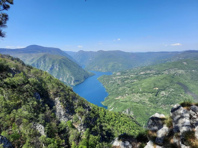 Razgled z Banjske stene naj bi bil najlepši v vsej državi. FOTO: Agata Rakovec Kurent