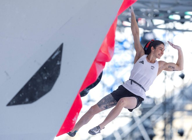 Mia Krampl je imela po tekmi mešane občutke. FOTO: Kieran Cleeves/AFP