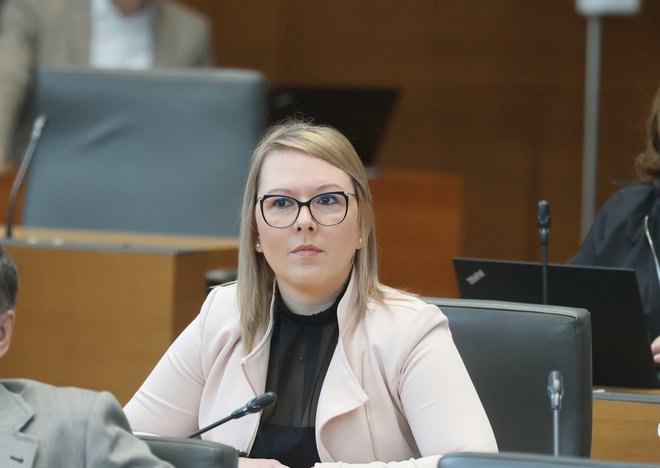 Mateja Čalušić, ministrica za kmetijstvo FOTO: Jože Suhadolnik/Delo