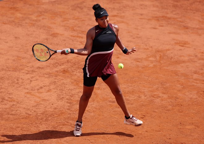 V akciji maja letos na teniškem turnirju Italia Open FOTO: Claudia Greco/Reuters