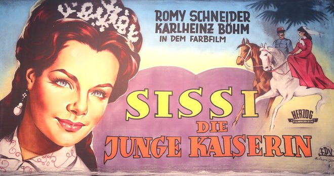 Plakat za film Mlada cesarica Sissi iz leta 1956 FOTO: Milan Ilić