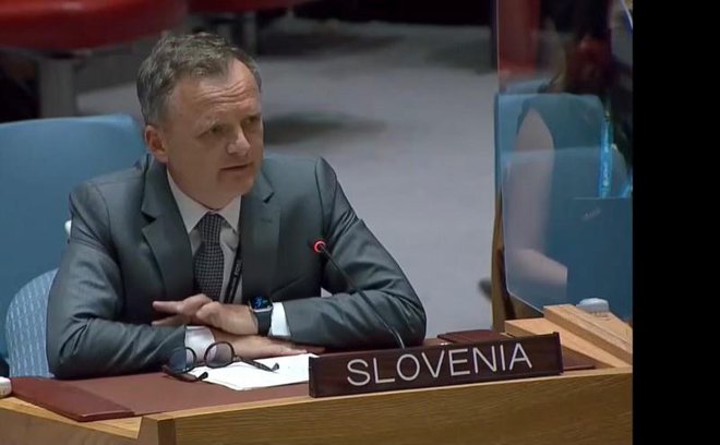 Stalni predstavnik Slovenije pri OZN veleposlanik Boštjan Malovrh. FOTO: OZN
