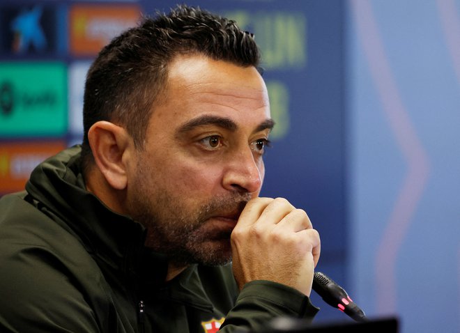 Xavi dokončno odhaja iz Barcelone. FOTO: Albert Gea/Reuters