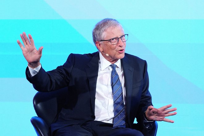 Na zadnjem srečanju v Davosu je več kot 250 milijarderjev izrazilo pobudo političnim voditeljem, da je treba obdavčiti najbogatejše v družbi, tudi Bill Gates. FOTO: Keld Navntoft Via Reuters