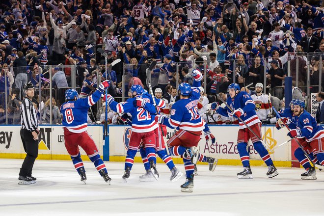 V znameniti newyorški areni je bilo veselo. FOTO: Vincent Carchietta/USA Today Sports