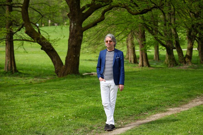 Robert Pešut - Magnifico, ki konec avgusta načrtuje koncert v Tivoliju, še čaka na dovoljenje zavoda za naravo. FOTO: Matej Družnik/Delo