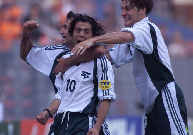 Zlatko Zahović je dva od svojih treh golov na evropskih prvenstvih dosegel proti ZR Jugoslaviji. FOTO: Igor Zaplatil