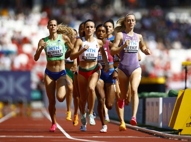 Anita Horvat je dosegla izid sezone. FOTO: Sarah Meyssonnier/ Reuters