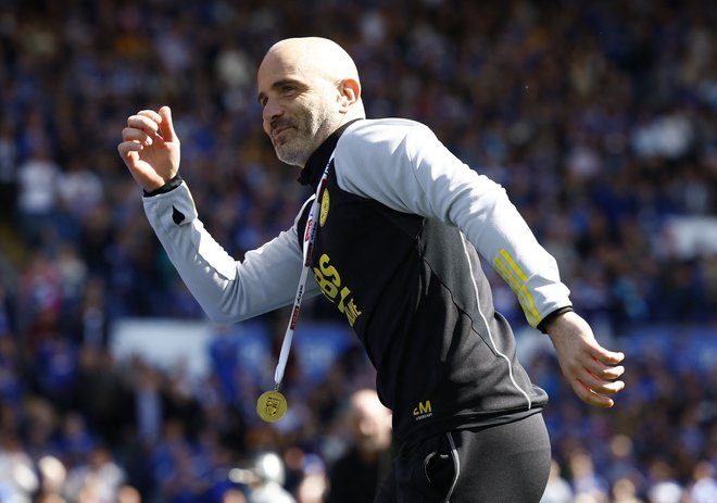 Enzo Mresca je Chelseajeve voditelje prepričal na klopi Leicestra, ki ga je že v pvi sezoni po izpadu iz premier league vrnil med najboljše. FOTO: Peter Cziborra Action Images Via Reuters