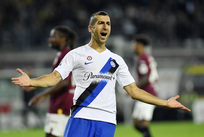 Henrik Mhitarjan že nekaj časa ne igra več za armensko nogometno reprezentanco. FOTO: Massimo Pinca/Reuters