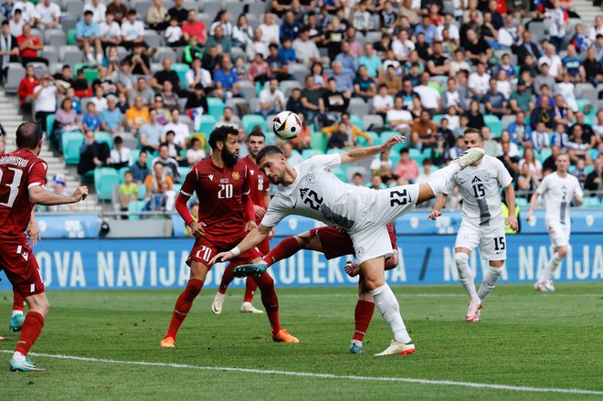 Adam Gnezda Čerin je bil kot ponavadi zelo aktiven. FOTO: Leon Vidic/Delo