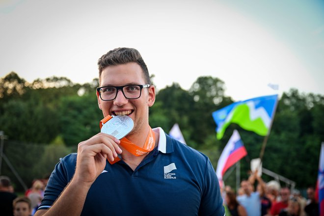 Kristjan Čeh je na velikih tekmovanjih osvojil tri medalje. Foto Marko Pigac