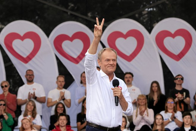 Poljski premier Donald Tusk. FOTO: Dawid Zuchowicz/Reuters