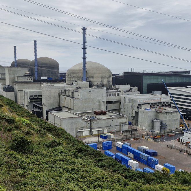 Jedrska elektrarna Flamanville FOTO: Borut Tavčar