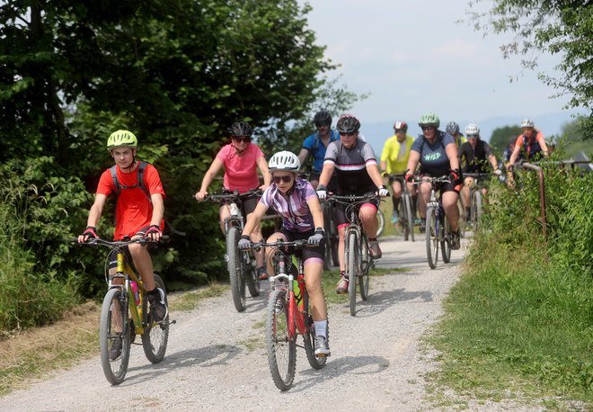 Barjanka na letošnjem 43. Maratonu Franja. FOTO: Blaž Samec/Delo