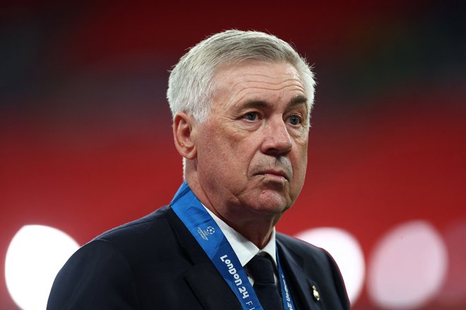 Trener Carlo Ancelotti je rekel eno, Real Madrid drugo. FOTO: Carl Recine/Reuters