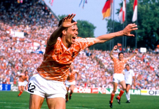 Legendarni Nizozemec Marco van Basten je bil junak eura 1988 v Nemčiji. FOTO: Instagram